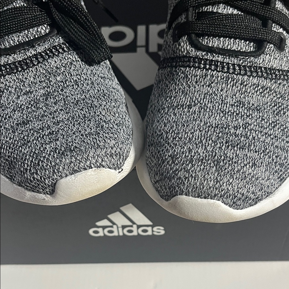 Women’s Adidas Gray/Black PureMotion Running Shoes- Size 7 - Picture 5 of 15